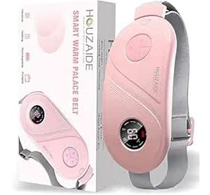 Electric Menstrual Heating Pad Period Cramp Massager, Velvet