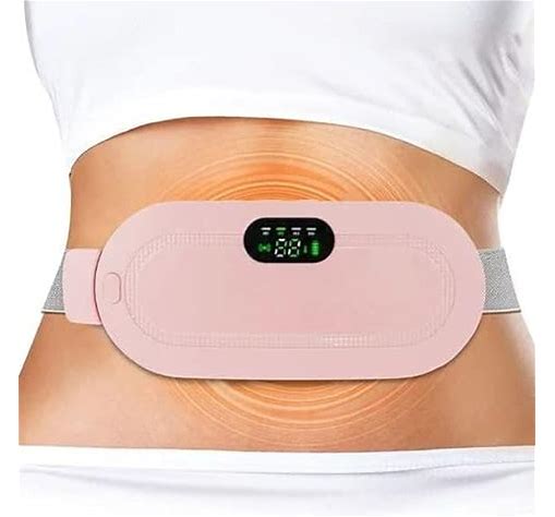 Electric Menstrual Heating Pad Period Cramp Massager, Velvet
